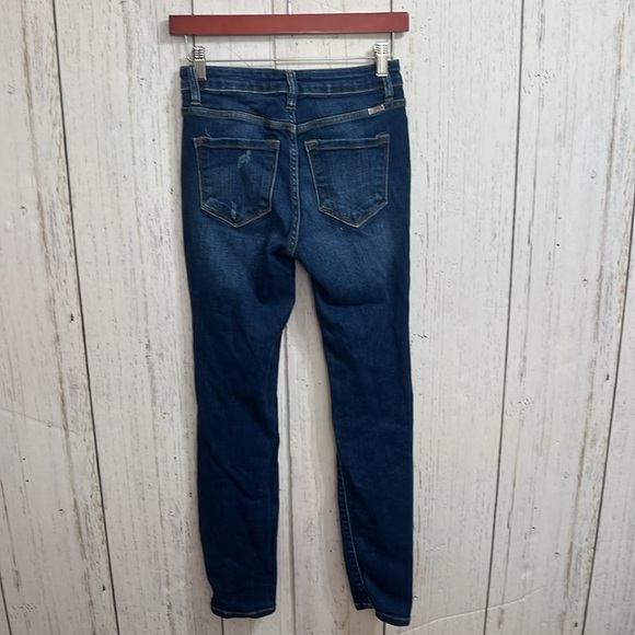 KanCan Distressed Skinny Jeans Size 24 - Picture 2 of 6